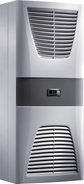 Rittal 3305.510, Blue e wall-mounted cooling unit, 5,459.43 BTU/hr, 115V, 50/60Hz, 37.4" Height x 15.7" Width x 10.2" Depth