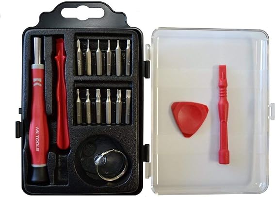 MLTOOLS 16 piece Precision Magnetic Multi Bit Screwdriver Set