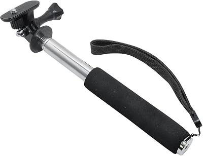Xit XTGPMP43 43-Inch Hand Held Monopod for GoPro and Regular Cameras Silver
