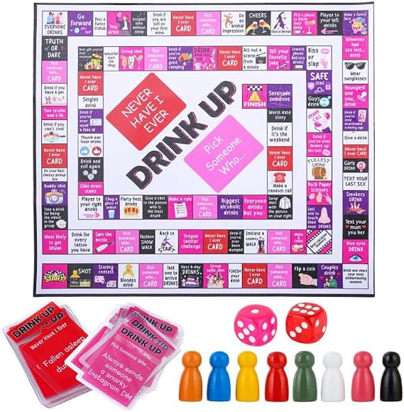 Drinking Game for Adults,Adult Monopoly Board Game,Truth Or Dare Game Adult