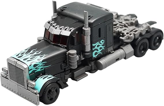 Car Deformation Robot Toys, Action Figure Car Model for Kids Boys Girls | 2 in 1 Toy, Part Alloy, Posable Joints, Two Extra Heads, Weapon Included
