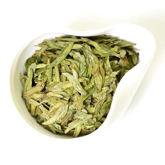 GOARTEA - Dragon Well Longjing Green Tea - 2Pcs 250g / Total 17.6oz Nonpareil Supreme Grade - West Lake Long Jing Green Tea - Loose Leaf Chinese Spring Xihu Dragonwell