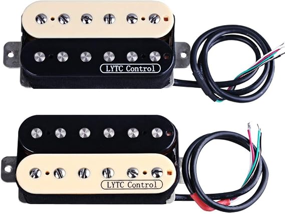 HS2 Electric Guitar Double Coil Humbucker Pickups Neck and Bridge Set for Gibson Les Paul Replacement