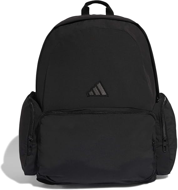 adidas Unisex Essentials Supersize Backpack, black/white, One size