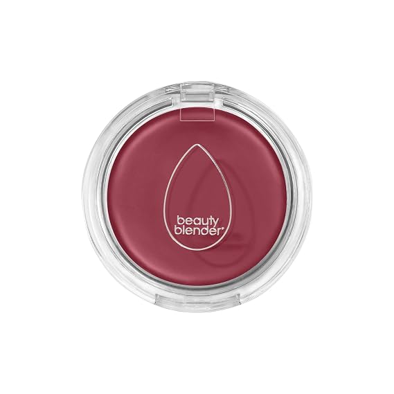 Beautyblender Bounce Liquid Whip Cream Blush, Dewy Glow, Long-Lasting, Buildable Color, Vegan with Hyaluronic Acid & Vitamin C, Blissful Berry