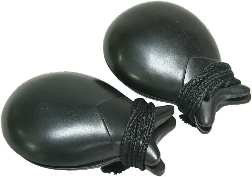 Castanets, 2 58, Ebony, Pair - DOBANI