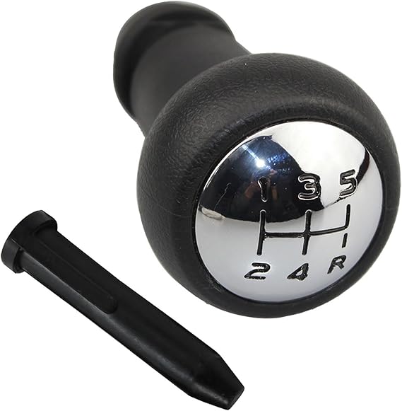 5-Speed Manual Gear Shift Knob, Gear Stick Knobs for Peugeot 206 207 307 308 407 106 107 Partner and Citroen C2 C3 C4 C5, Direct Replacement for OEM 2403AJ 2403CN 2403.CN 2403P1