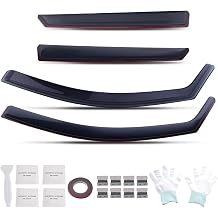 maXpeedingrods Front Rear Wind Deflectors for Peugeot 3008 MK2 5-Door 2017-2023 Wind Visors Rain Guards