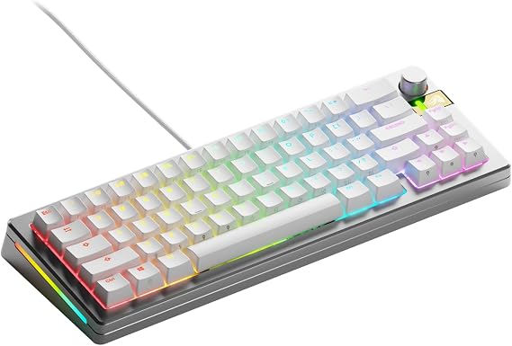 Glorious Gaming GMMK 3 PRO HE: Rapid Trigger Keyboard, Hall Effect, Custom Modular Aluminum Body, 8K Polling Rate, Hotswap MX & Magnetic Switches, Modular Gasket System, Full Size 100% ANSI (Black)