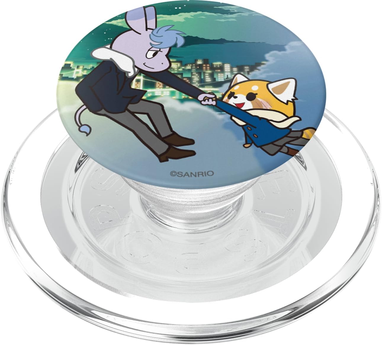 Aggretsuko Boyfriend Tadano PopSockets MagSafe PopGrip for iPhone