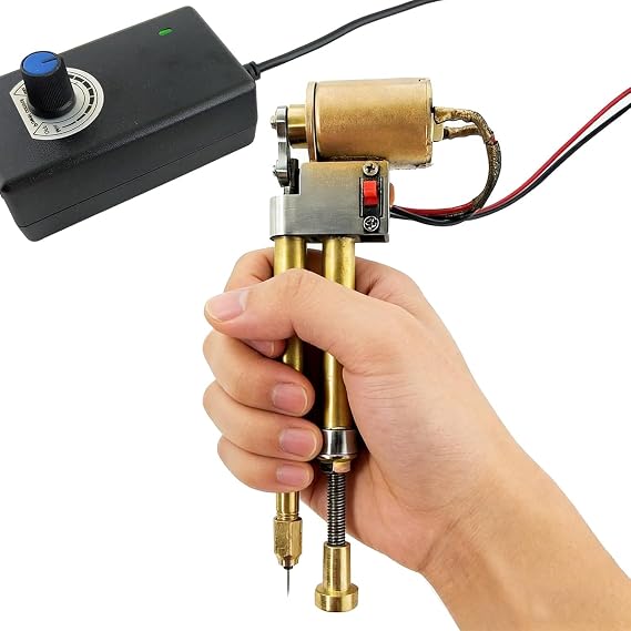Embroidery Stitch Machine, Electric Needle Draft Machine, Lightweight Silent, Each Time/1-4 Sheets Of Paper, with Adjustable Speed, for Creative DIY Pattern Making