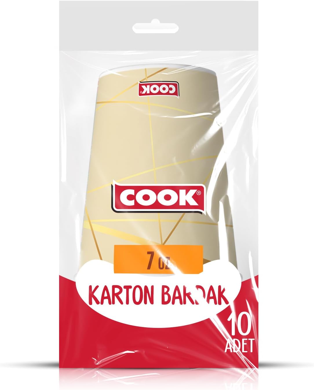 Cook Kağıt Bardak 7 oz 10'lu