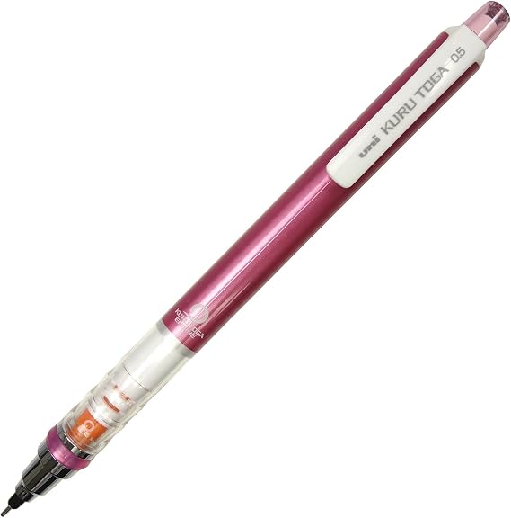 Uni Mechanical Pencil, Kuru Toga Standard Model 0.5mm, Pink (M54501P.13)