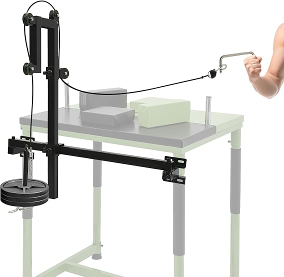 Arm Wrestling Training 440LBS, Tabletop Professional Equipment Wrist Exerciser Arm Strength Training Device, for Home Gym Workout