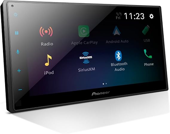Pioneer DMH-1600NEX 6.8" Capacitive Touchscreen Double Din Car Stereo