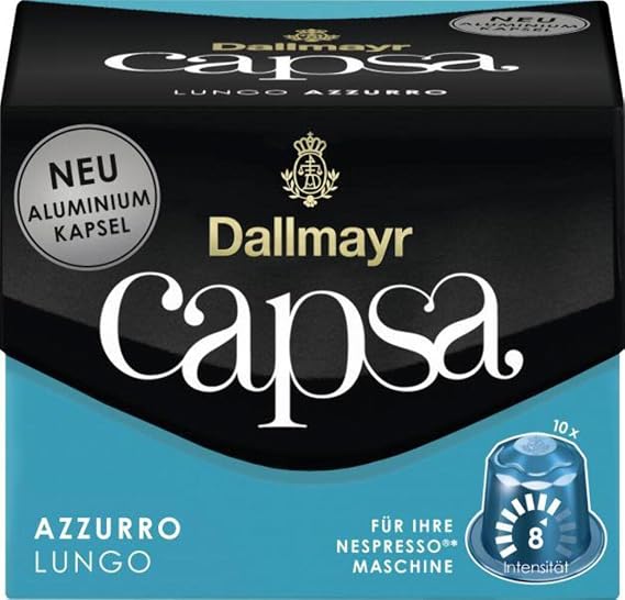 Capsa Lungo Azzurro 10pcs
