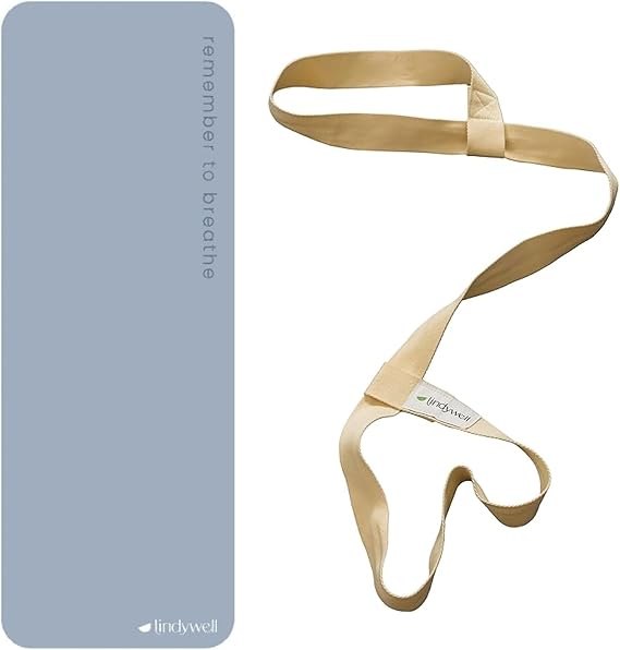 Lindywell Grata Mat Sky Blue and Shoulder Strap Bundle