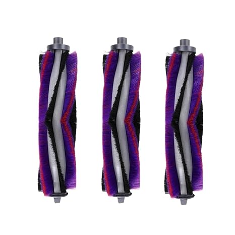 Accessories, Compatible for Midea. M7 M7 Pro Spare Parts for S8 S8+ Robot Vacuum Cleaner Replacement Brush HEPA Filter Consumables(3PCS)