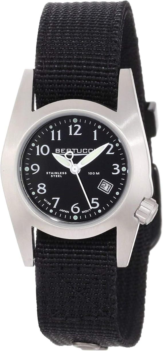 Bertucci Women's 18000 M-1S Durable Stainless Steel Field Watch