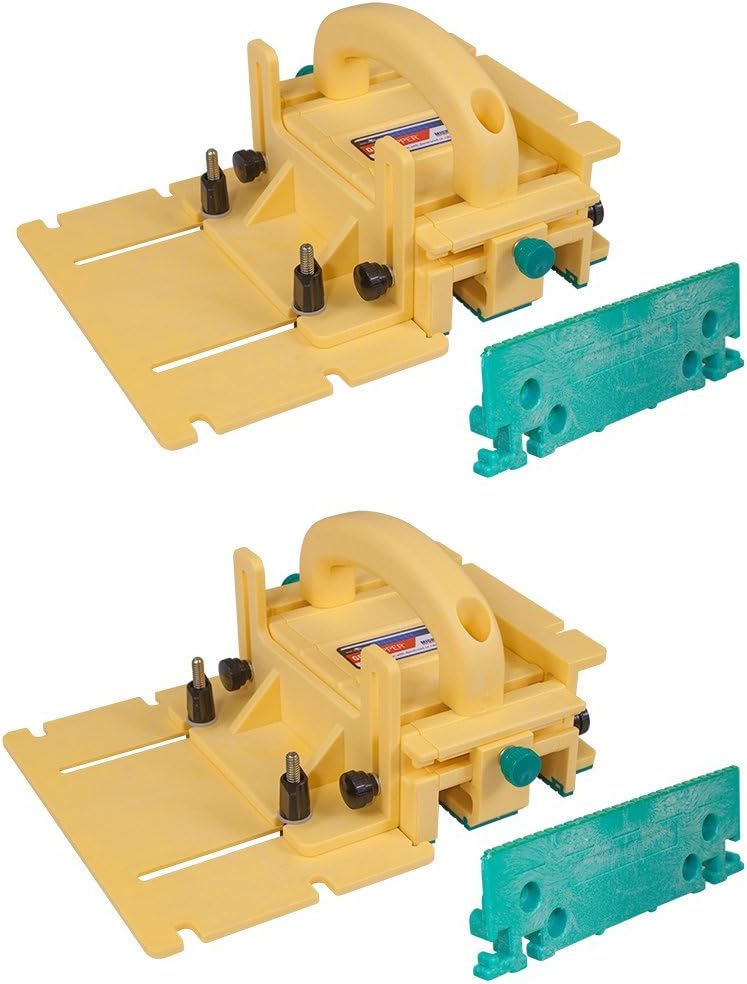 MICROJIG GR-200 2 Count Of Grr-Ripper Advanced 3D Pushblock With 18 Inch Leg