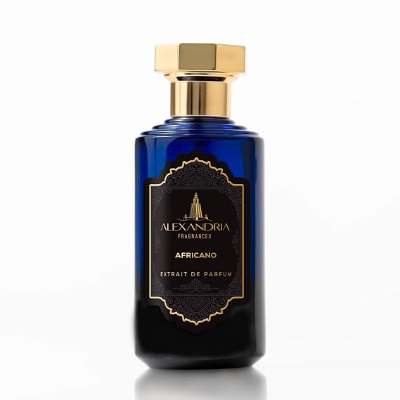 Alexandria Fragrances Africano Perfume - Premium Unisex Eau de Parfum with Neroli, Bergamot, Amber - Fragrance with Moroccan Cedarwood, African Marigold Men Cologne for Every Occasion - 100ml