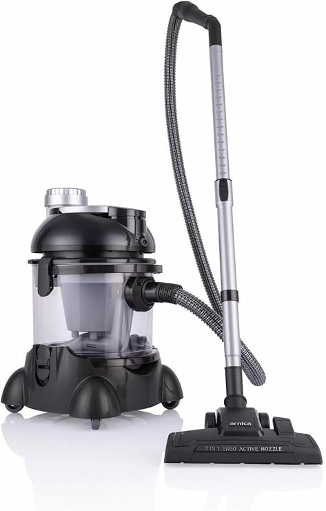 Hydra Rain Plus 2400 W Halı Yıkama Makinesi Gümüş Siyah