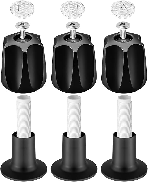 WUMZIJ 3PCS Shower Knobs Compatible with Price Pfister Verve and Bathtub Handle