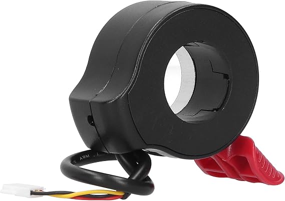 Ejoyous Thumb Throttle, Electric Scooter Finger Throttle Hall Sensor Accelerator Grip Speed Control Throttle Accessories Replacement Part Universal for Electric Scoot (Red)
