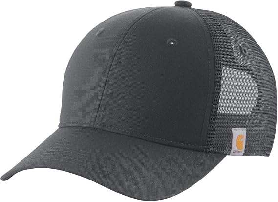 Carhartt Men's Rugged ProfessionalTM Series Canvas Mesh-Back Cap,Shadow,One Size