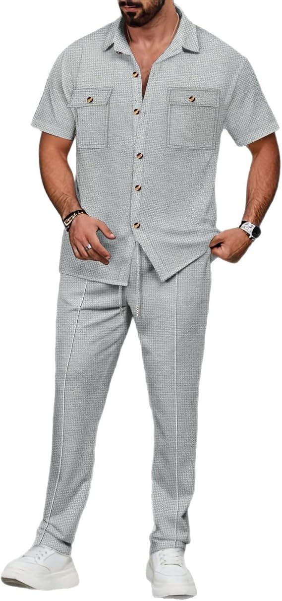 Men's Tracksuits Outfits Set 2 Piece Shorts Sleeve Jogging Suits Warm Up Sweatsuits Sweat Track Suits Sets