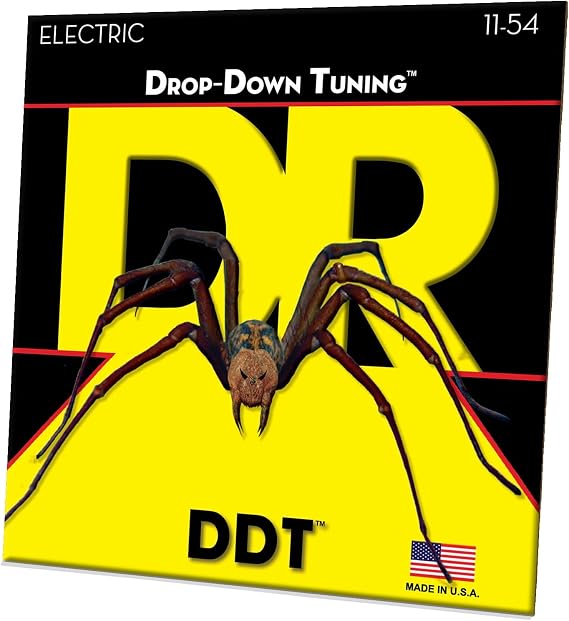 DDTTM - Drop Down Tuning Electric Guitar Strings (Heavy (11-54), 1 Pack)