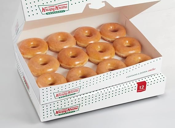 Krispy Kreme Original Glazed Doughnuts Donuts (Two Dozen)