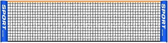 Portable Foldable Badminton Net Folding Adjustable Simple Nylon Training Mesh Volleyball Tennis Nets For Outdoor Indoor Garden Backyard Net 3m/4m/5m/6m