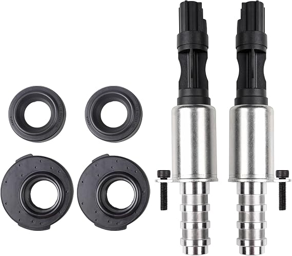 Variable Camshaft Timing Solenoid VCT Solenoid VVT Variable Valve Timing Kit Fit for Ford Lincoln Mercury V8 4.6L 5.4L Engines, Replaces 3L3Z6M280EA 8L3Z6M280A 8L3Z6M280B