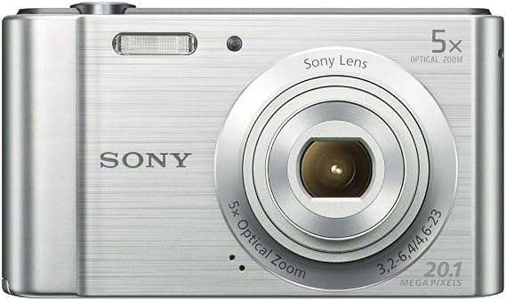 Sony (DSCW800) 20.1 MP Digital Camera (Silver)