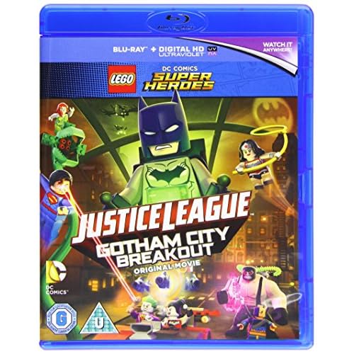 LEGO DC Comics Super Heroes: Justice League: Gotham City Breakout w/Figurine (DVD)