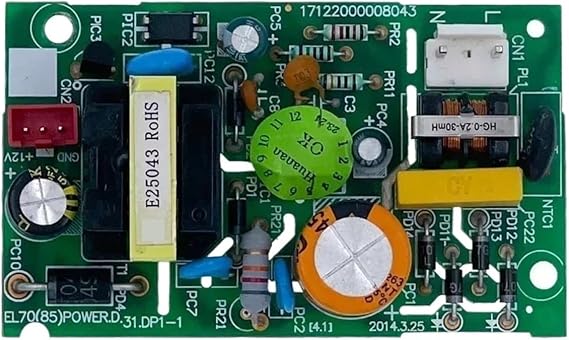 Circuit PCB Control Board, Compatible For Midea Air Conditioner Conditioning Parts EL70(85) POWER.D.31.DP1-1 17122000008043