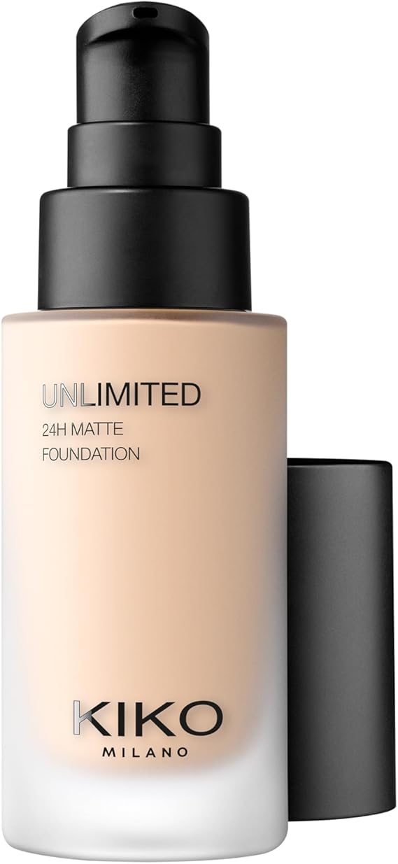 KIKO Milano Unlimited 24H Matte Foundation 1.5 NG, Long-Lasting Matt Liquid Foundation With Up To 24-Hour Hold