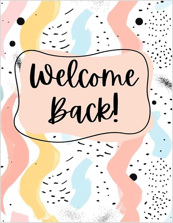Greeting Card Welcome Back - We All Missed You