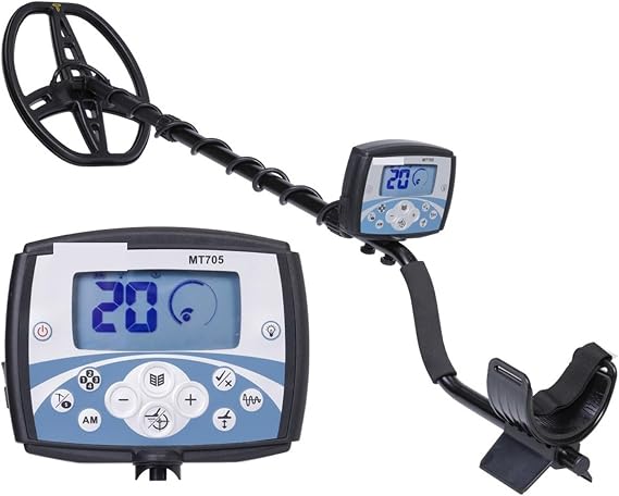 MT705 Professional Underground Metal Detector Scanner Waterproof 11" Coil Metal Detecting Tool Pinpointer
