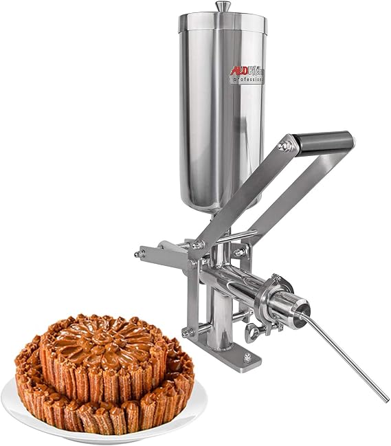 ALDKitchen Churro Maker Gun | Spanish Donuts Making Machine (Churro Filling Gun)