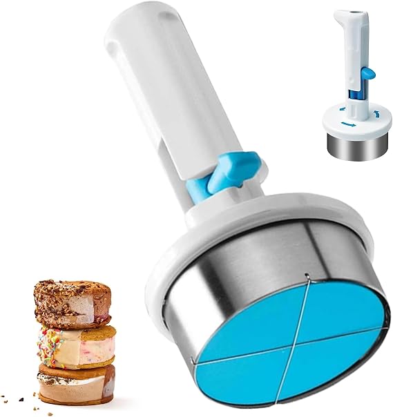 Ice Cream Scoop with Release - One Handed Cookie Dough Scooper