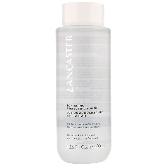 Lancaster Softening Perfecting Toner Alcohol-Free, for All Skin Types, 13 Ounce