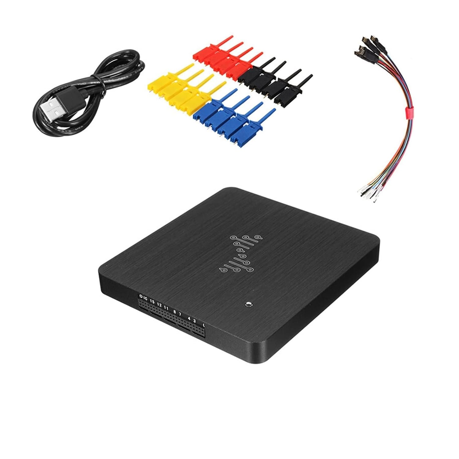 Logic Analyzer U2BASIC Logic Analyzer 16 Channel 400M Sampling USB Based Debug Logic Analyzer Compact Design DSlogic U2Basic