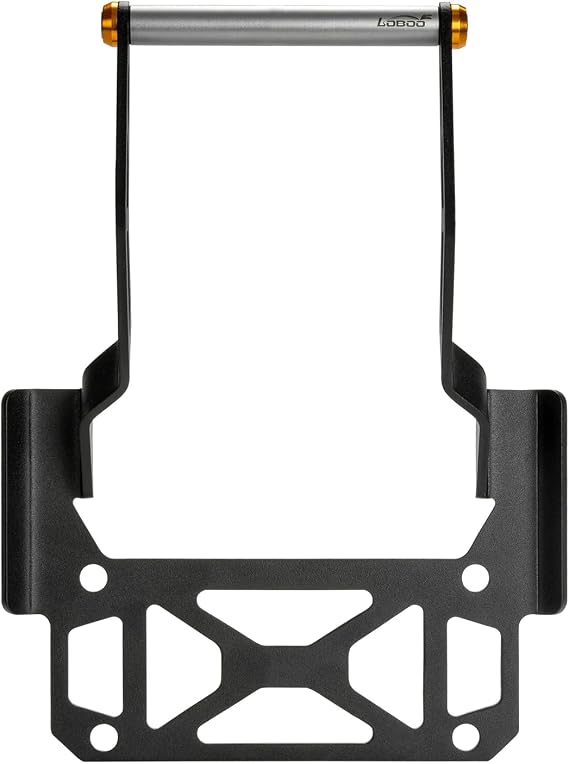 Loboo Motorcycle Mobile Phone Plate Navigation Bracket Holder,Smart Phone Stand Holder Front GPS Mount Navigation Plate Bracket Compatible with BMW F850GS/ ADV F800GS F900GS (12MM)