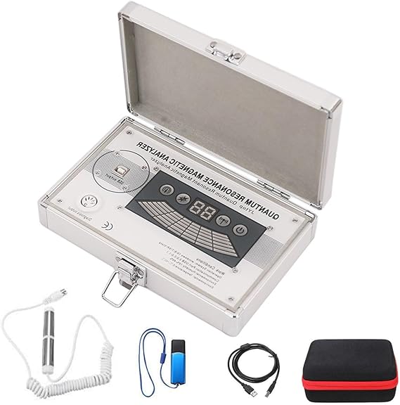 Health Analyzer with 61 Reports, Bio Resonance Machine for Quantum Therapy, Dynamic 3D Body Analysis, Fast and Accurate Testing