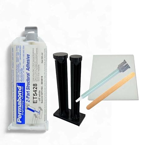 Permabond ET5428 Two-Component Epoxy Adhesive, High Strength, 30-45 Min Cure Time, Gap Fill 5mm