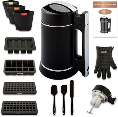 ELLA BELLA® Herbal & Butter Infusion Machine • Make Magical Herbal Infusions with Press of a Button • Herbal Butter Just Like Magic