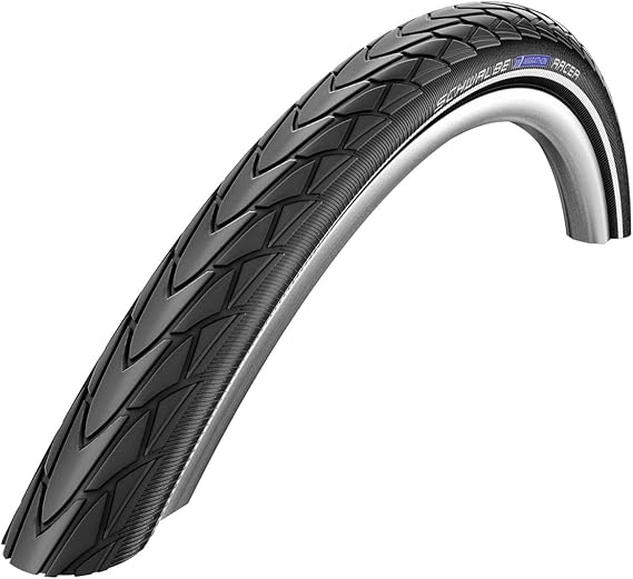 SCHWALBE Marathon Racer HS 366 Road Bike Tire (26x1.5, SpeedGrip Wire Beaded, Reflex)