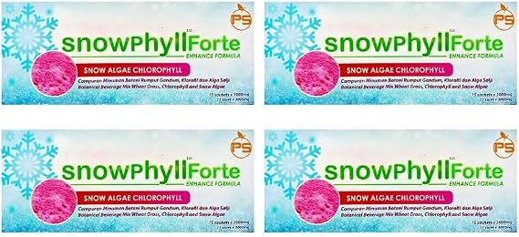 4 Packs Phytoscience Snowphyll Forte